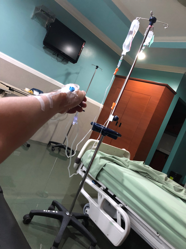 セブで入院点滴 Re すばらしい日々